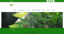 Desktop Screenshot of catfac.org